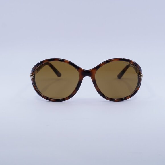 ?️ New Tom Ford Melody FT1090 53E Sunglasses - Blonde Havana Frame main image 10